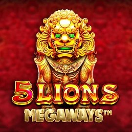5 Lions Megaways logo by Pragmatic Play at Gigaspinz Casino