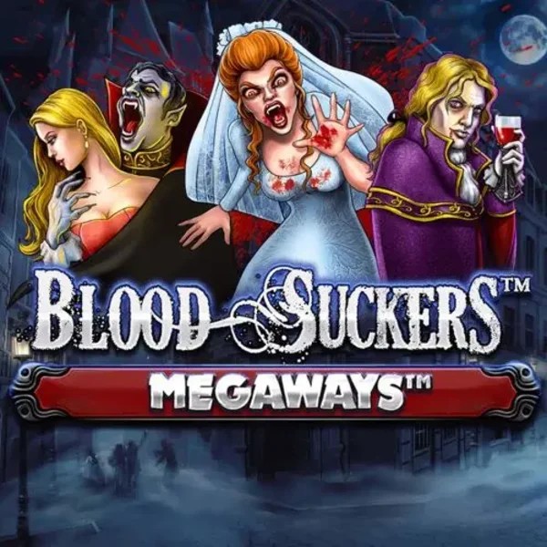 Blood Suckers Megaways slot logo by Red Tiger Gaming at Gigaspinz Casino