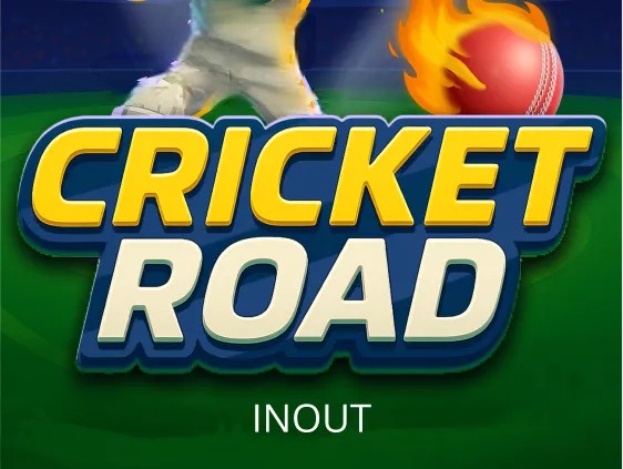 Cricket Road casino game by InOut – featured logo at Gigaspinz Casino