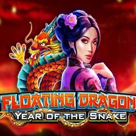 Floating Dragon Year of the Snake logo by Pragmatic Play Gigaspinz Casino