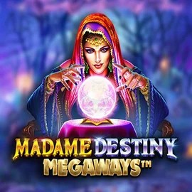 Madame Destiny Megaways logo by Pragmatic Play Gigaspinz Casino