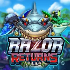 Razor Returns game by Push Gaming – logo hosted on Gigaspinz Casino